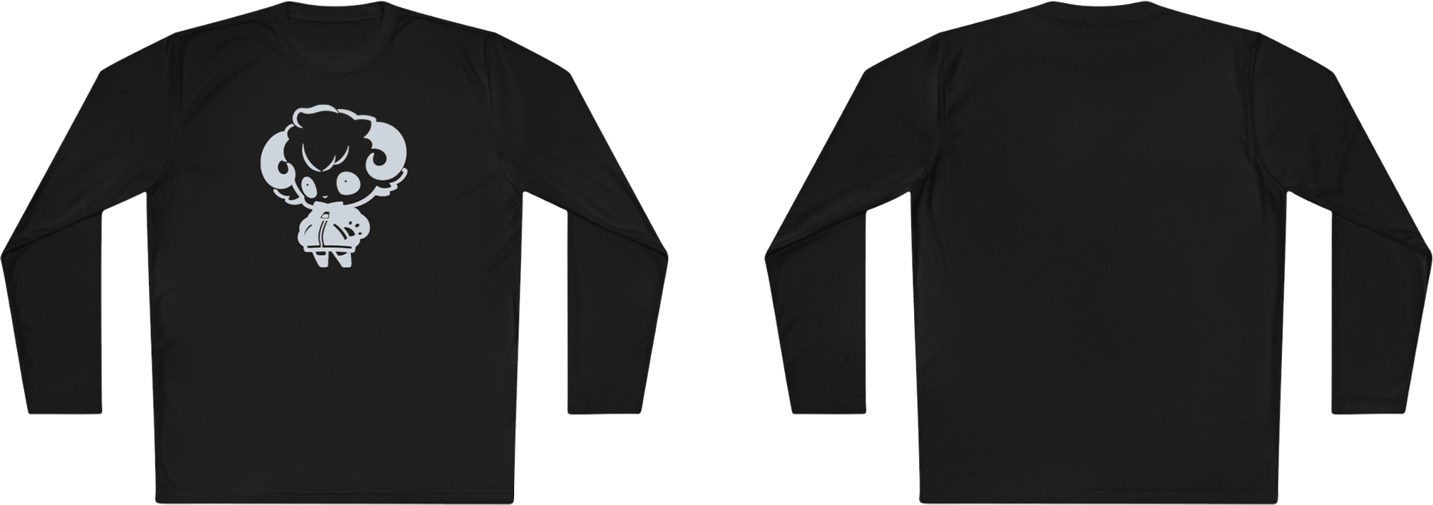 100%纯棉长袖T恤 | Minimalism-Goat-010 