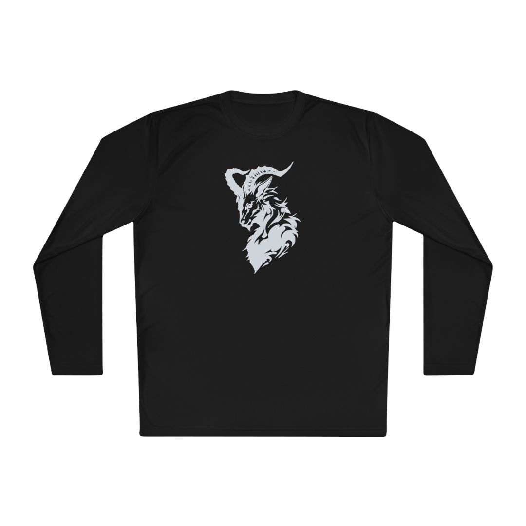100%纯棉长袖T恤 | Minimalism-Goat-011 
