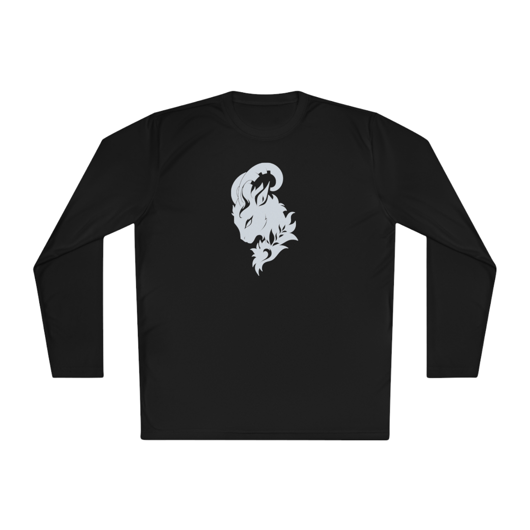 100%纯棉长袖T恤 | Minimalism-Goat-012 