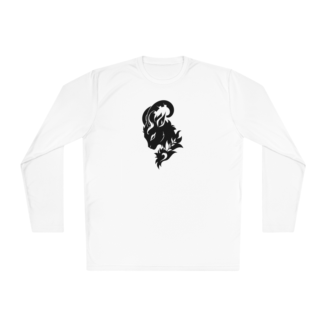 100%纯棉长袖T恤 | Minimalism-Goat-012 