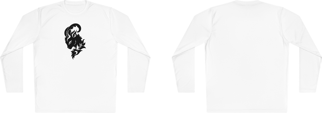 100%纯棉长袖T恤 | Minimalism-Goat-012 