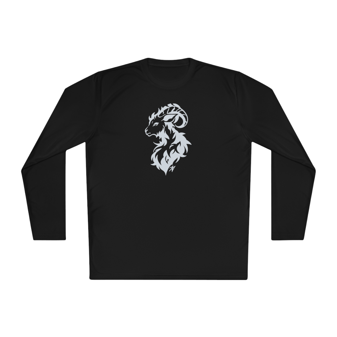 100%纯棉长袖T恤 | Minimalism-Goat-013 