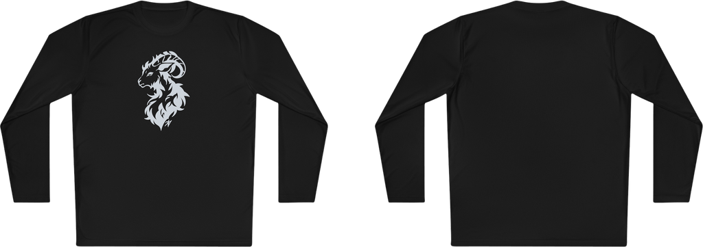 100%纯棉长袖T恤 | Minimalism-Goat-013 