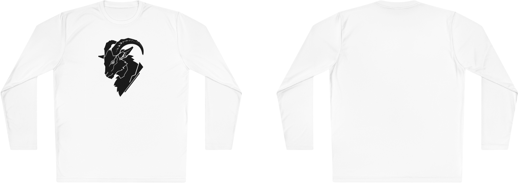 100%纯棉长袖T恤 | Minimalism-Goat-014 