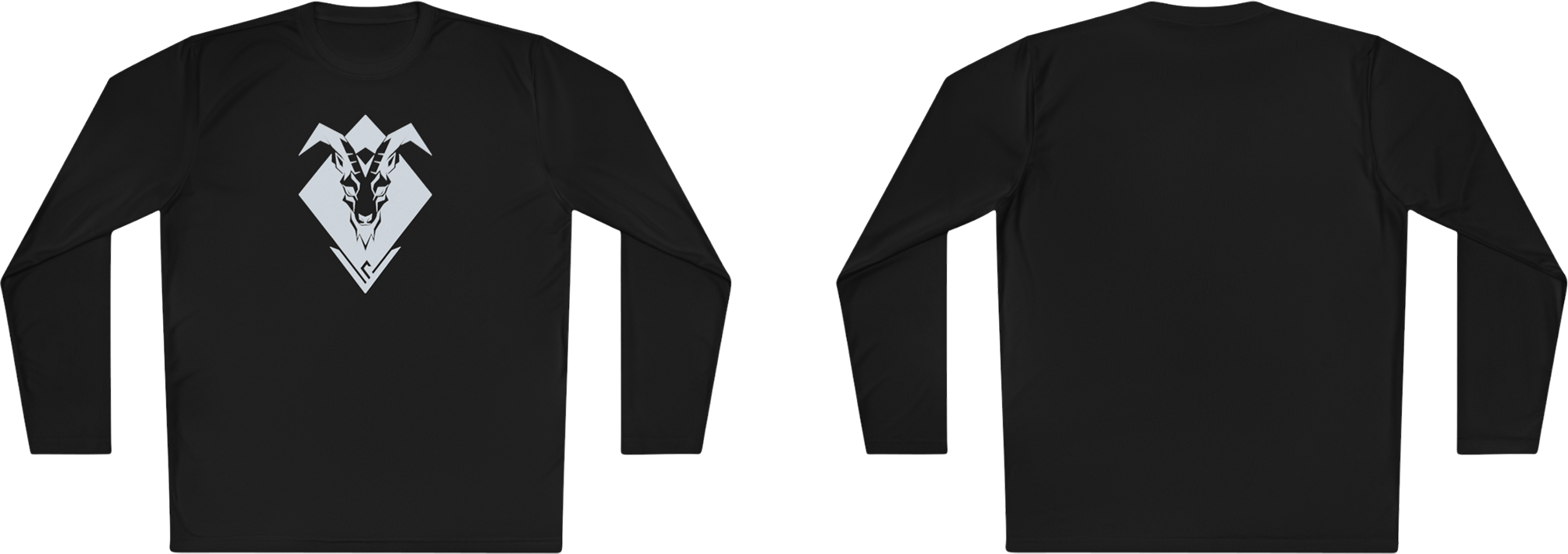 100%纯棉长袖T恤 | Minimalism-Goat-015 