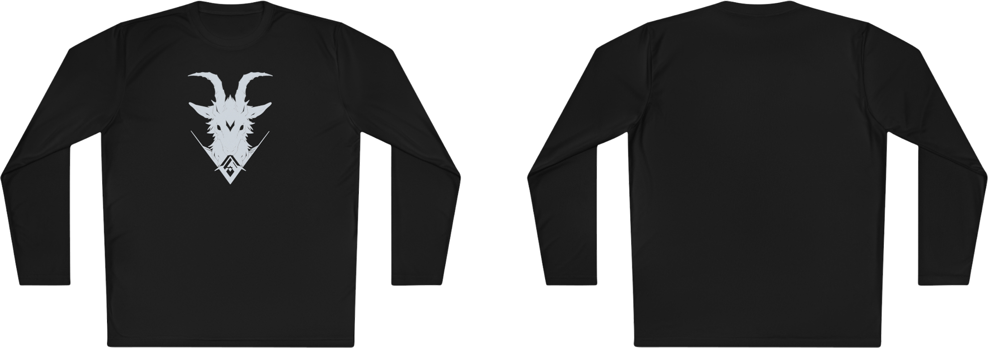 100%纯棉长袖T恤 | Minimalism-Goat-016 
