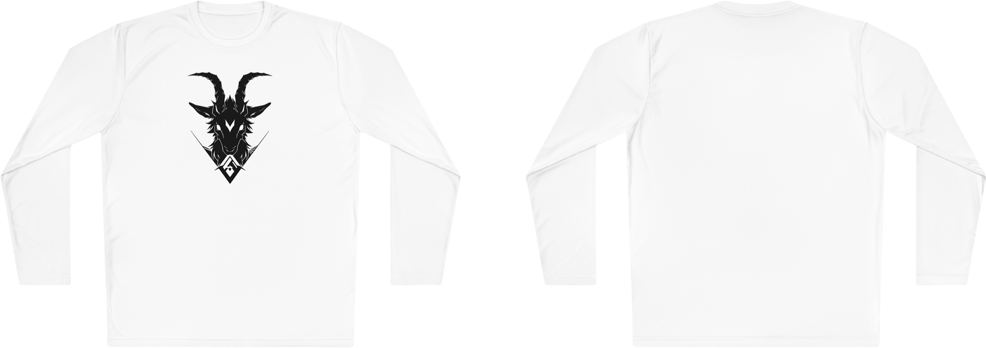 100%纯棉长袖T恤 | Minimalism-Goat-016 