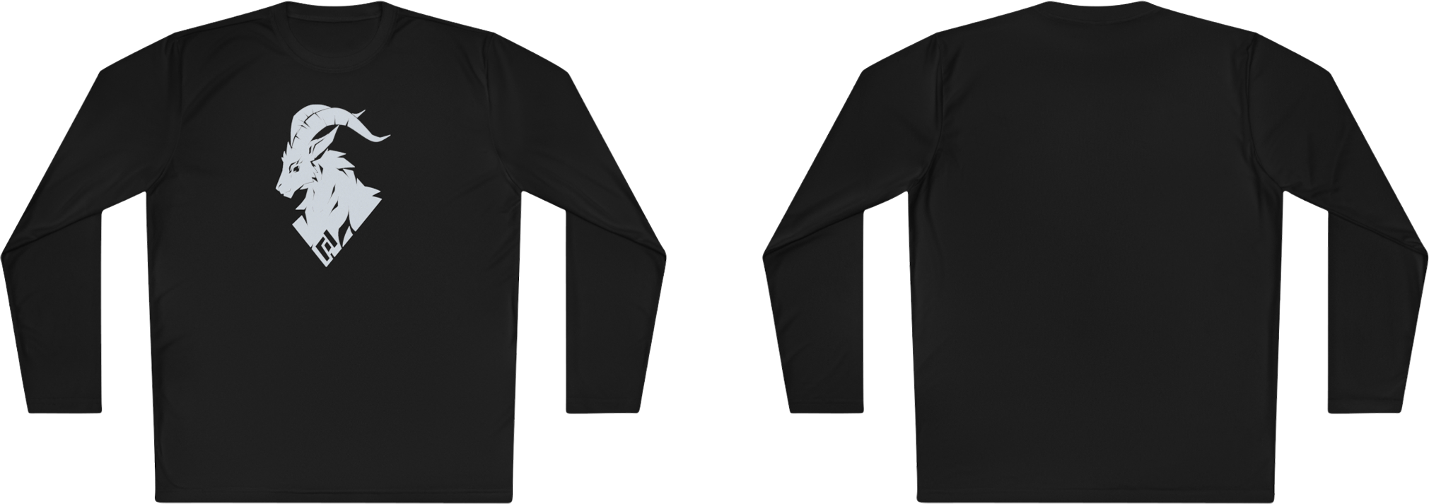 100%纯棉长袖T恤 | Minimalism-Goat-017 