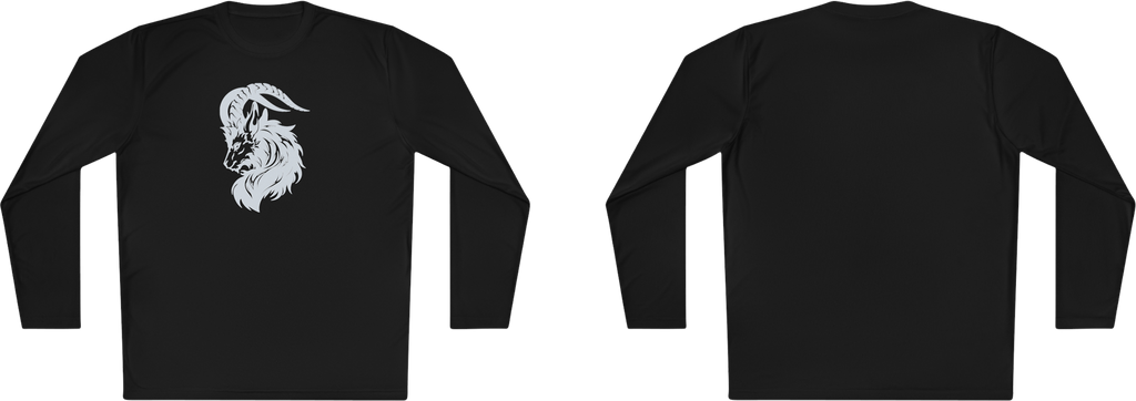 100%纯棉长袖T恤 | Minimalism-Goat-018 