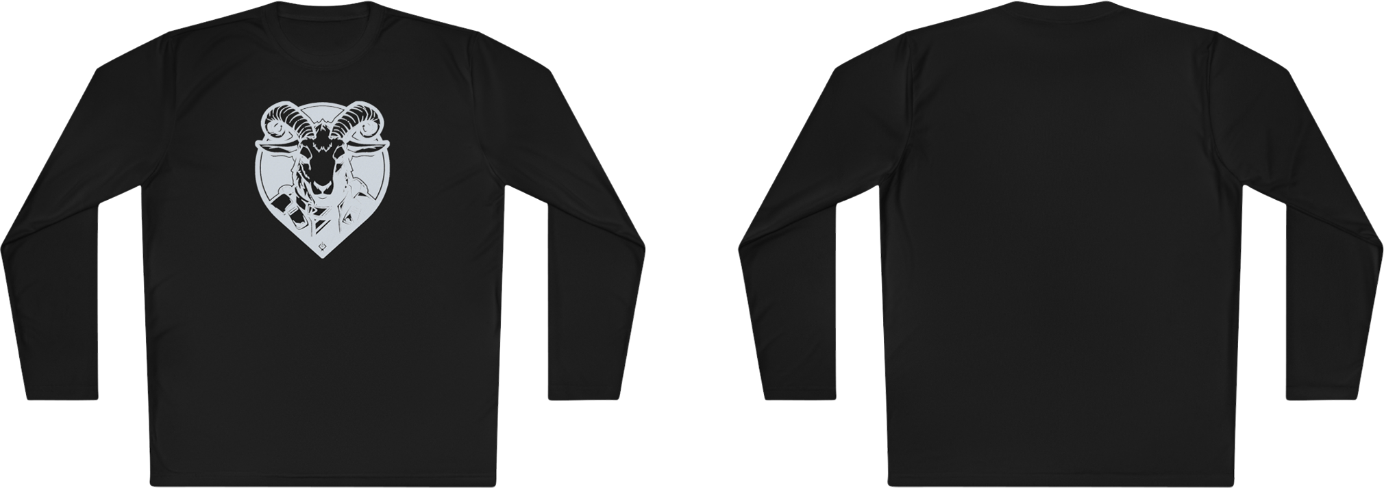 100%纯棉长袖T恤 | Minimalism-Goat-019 