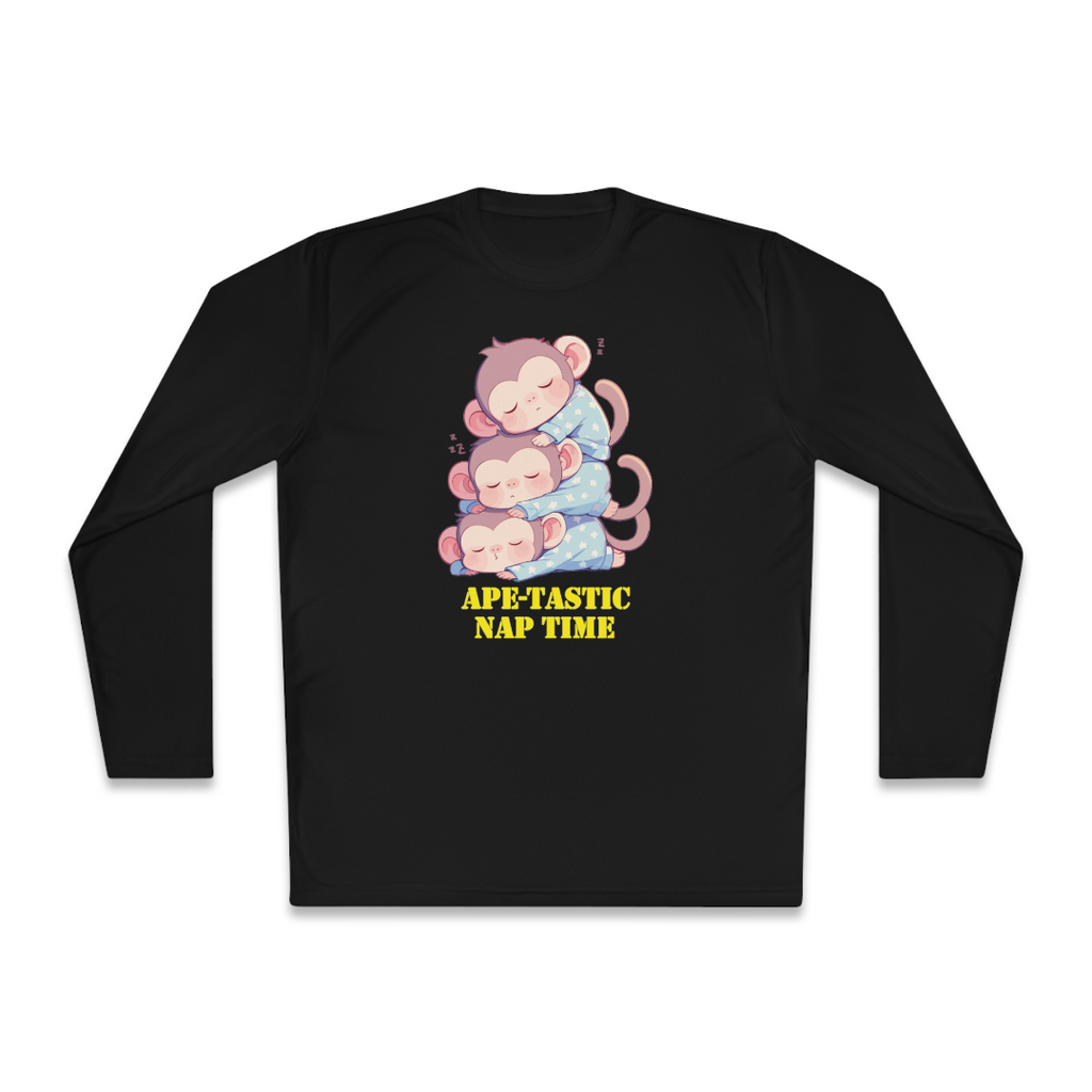 100%纯棉长袖T恤 | Kawaii-Ape-003 