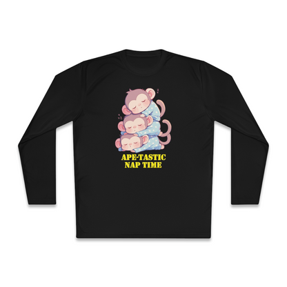 100% Cotton Long Sleeve Tee | Kawaii-Ape-003