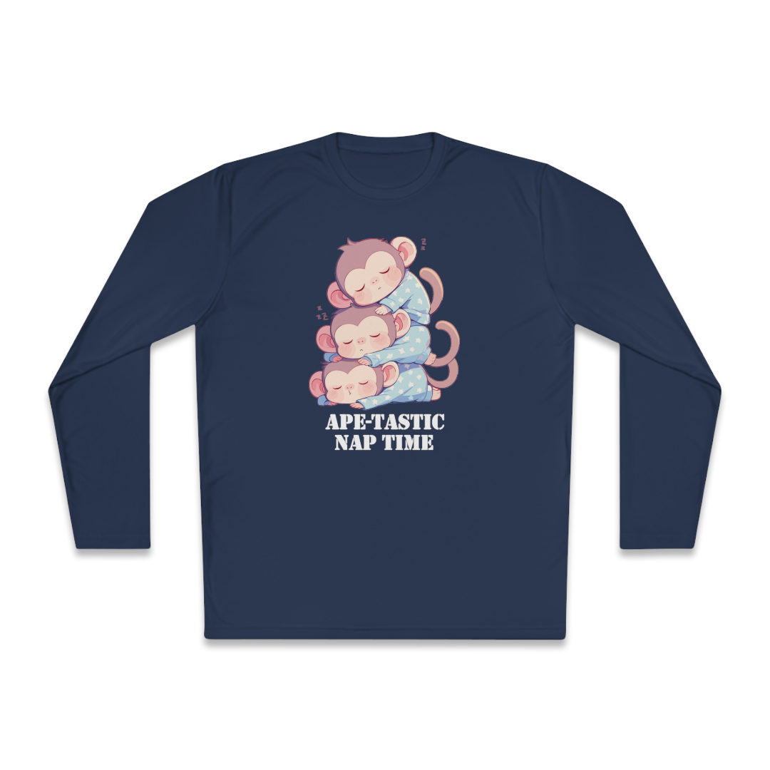 100%纯棉长袖T恤 | Kawaii-Ape-003 