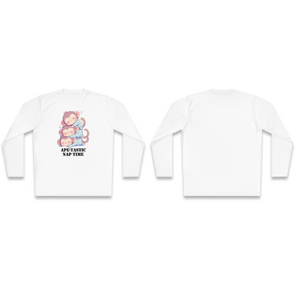 100% Cotton Long Sleeve Tee | Kawaii-Ape-003