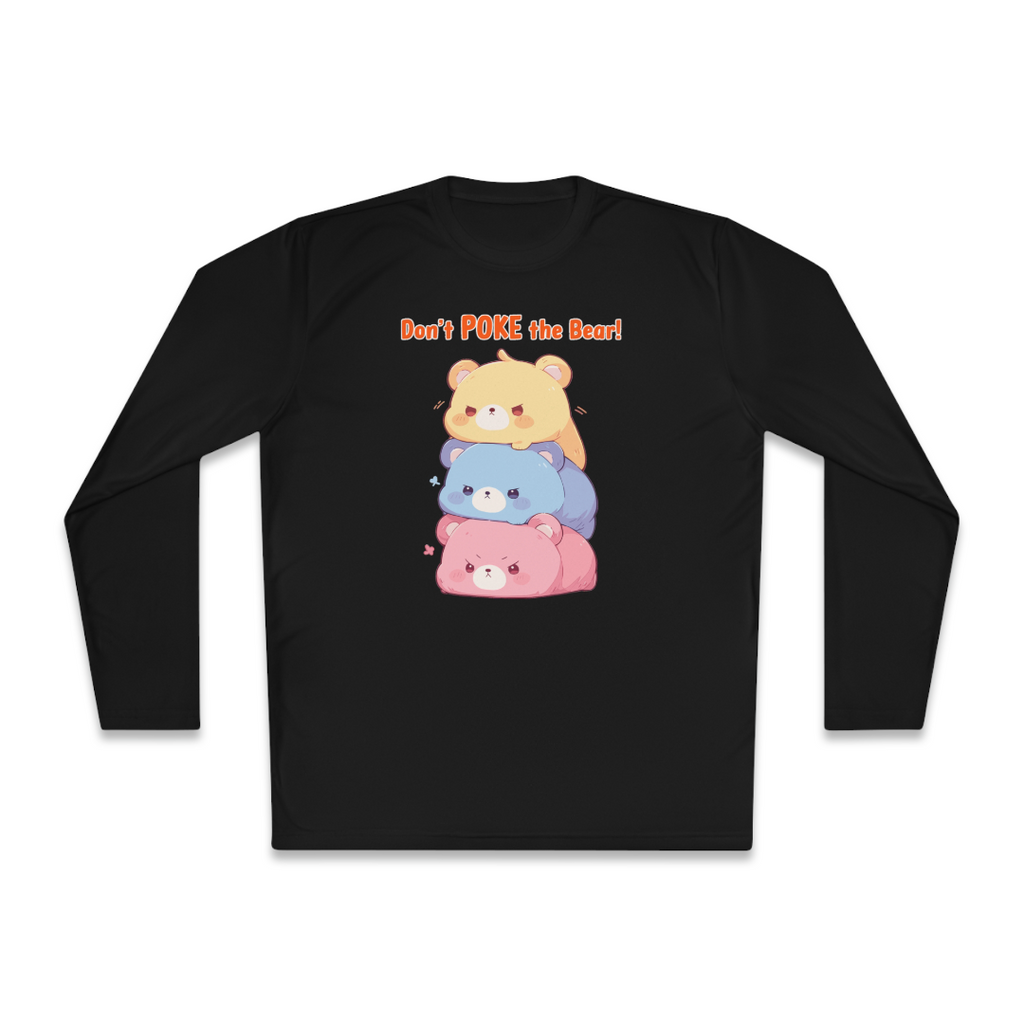 100%纯棉长袖T恤 | Kawaii-Bear-001 
