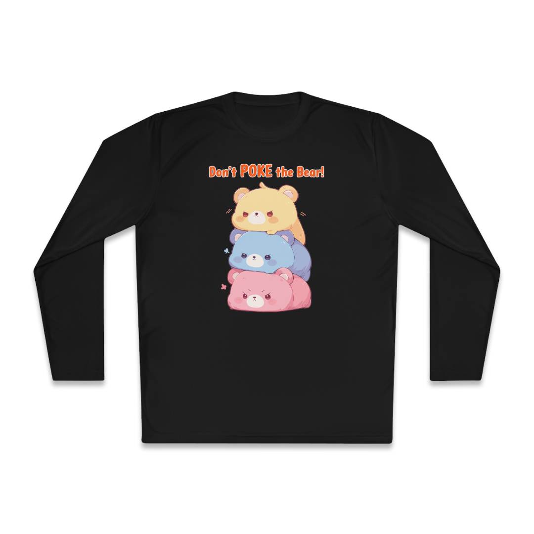 100%纯棉长袖T恤 | Kawaii-Bear-001 