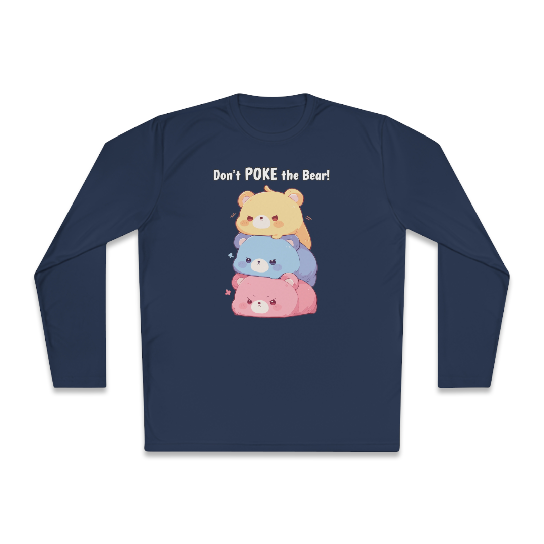 100%纯棉长袖T恤 | Kawaii-Bear-001 