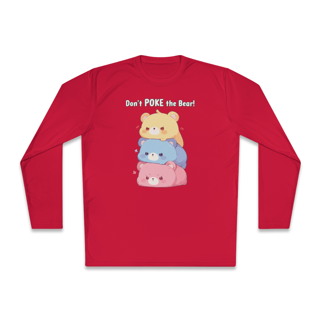 100% Cotton Long Sleeve Tee | Kawaii-Bear-001