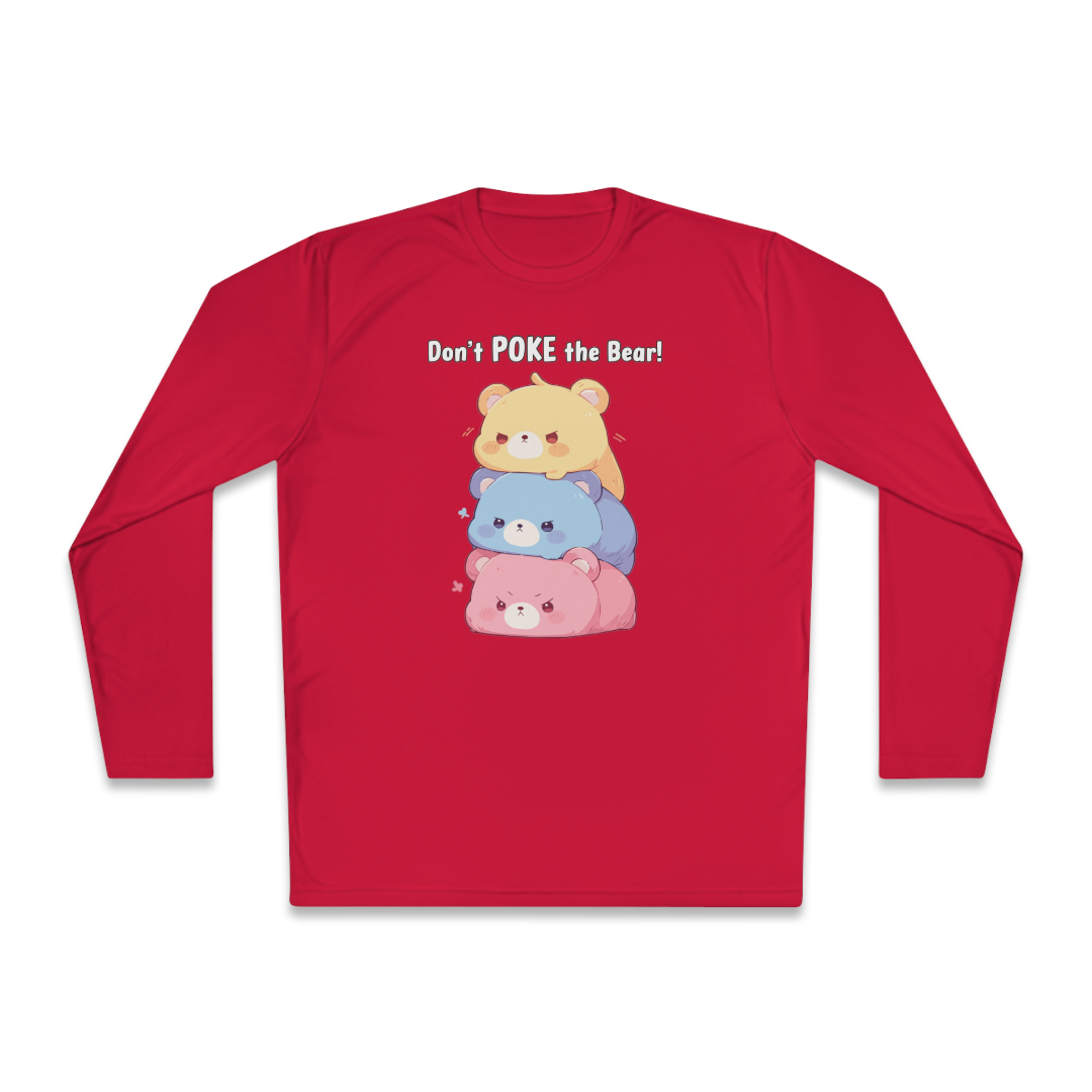100%纯棉长袖T恤 | Kawaii-Bear-001 