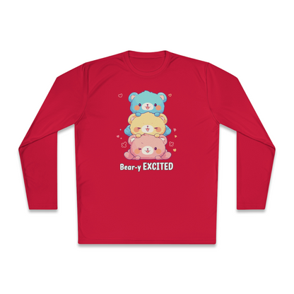 100% Cotton Long Sleeve Tee | Kawaii-Bear-002