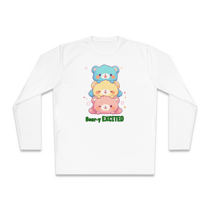 100% Cotton Long Sleeve Tee | Kawaii-Bear-002