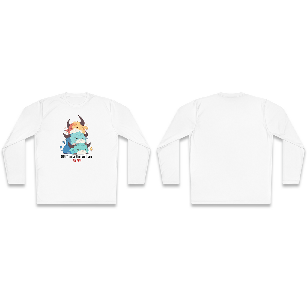 100%纯棉长袖T恤 | Kawaii-Bull-001 