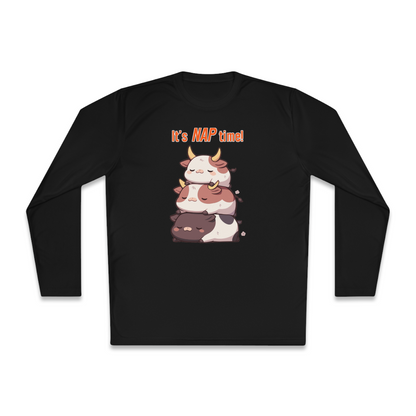 100% Cotton Long Sleeve Tee | Kawaii-Bull-003