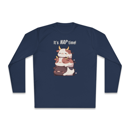 100% Cotton Long Sleeve Tee | Kawaii-Bull-003