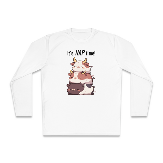 100% Cotton Long Sleeve Tee | Kawaii-Bull-003