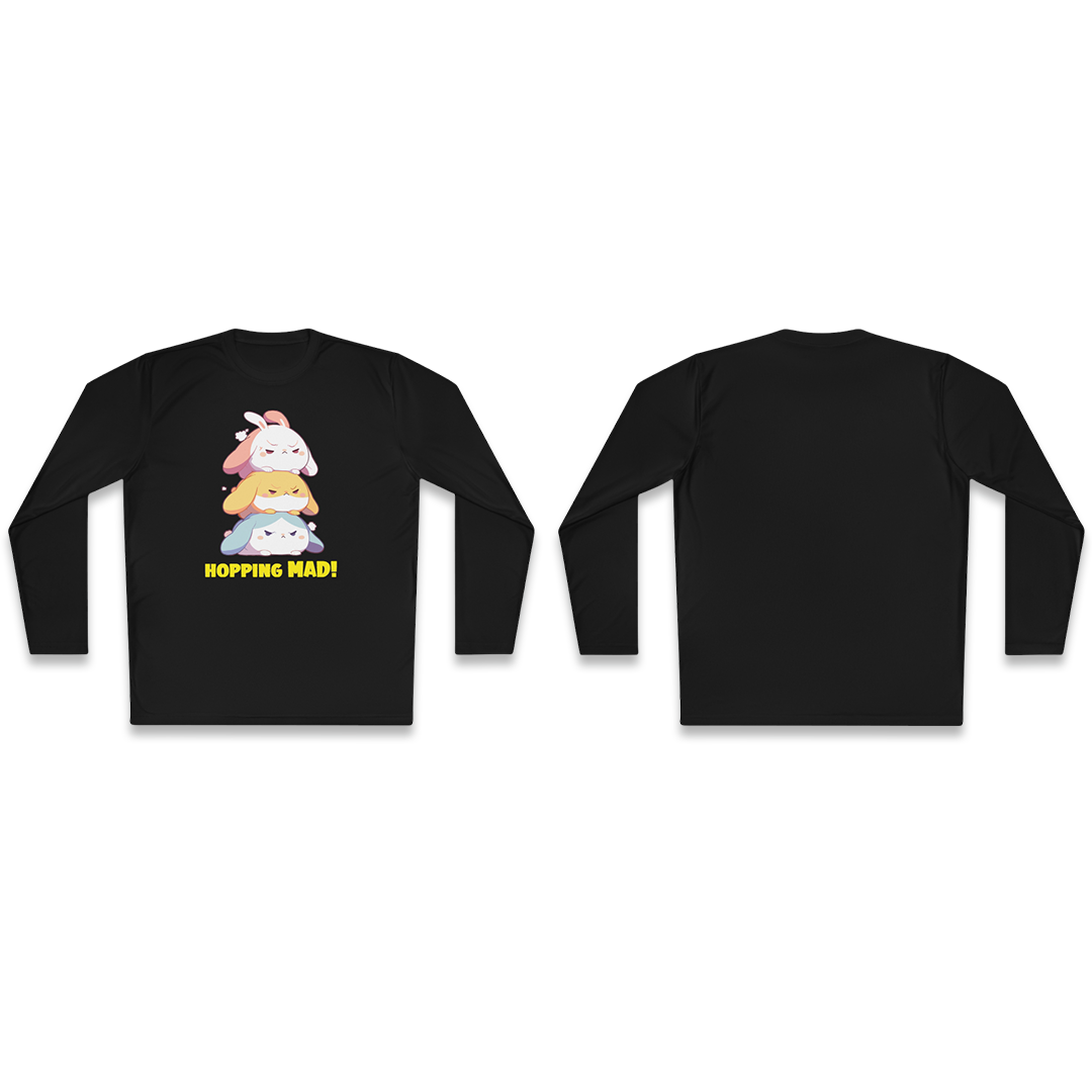 100% Cotton Long Sleeve Tee | Kawaii-Bunny-001