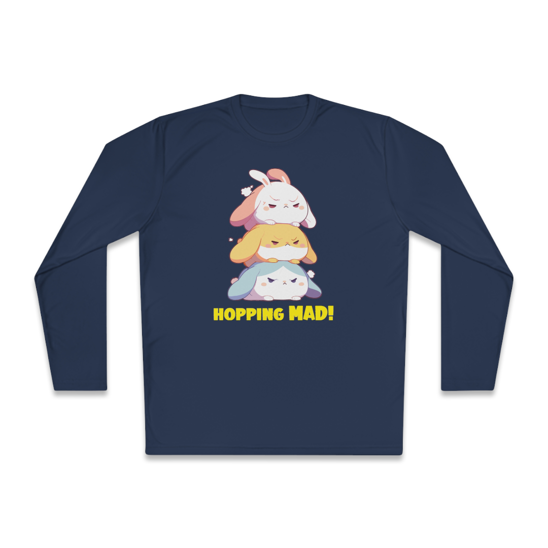 100% Cotton Long Sleeve Tee | Kawaii-Bunny-001