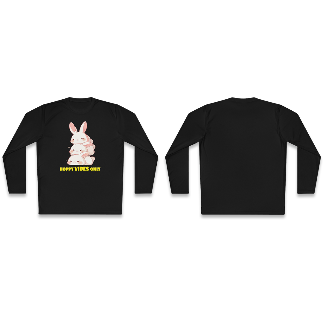 100%纯棉长袖T恤 | Kawaii-Bunny-002 