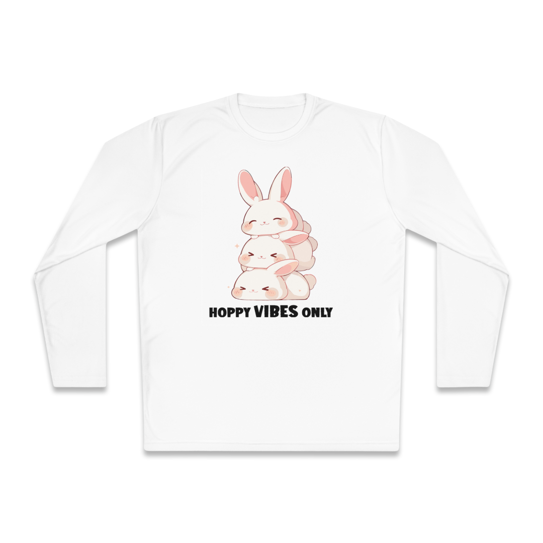 100% Cotton Long Sleeve Tee | Kawaii-Bunny-002