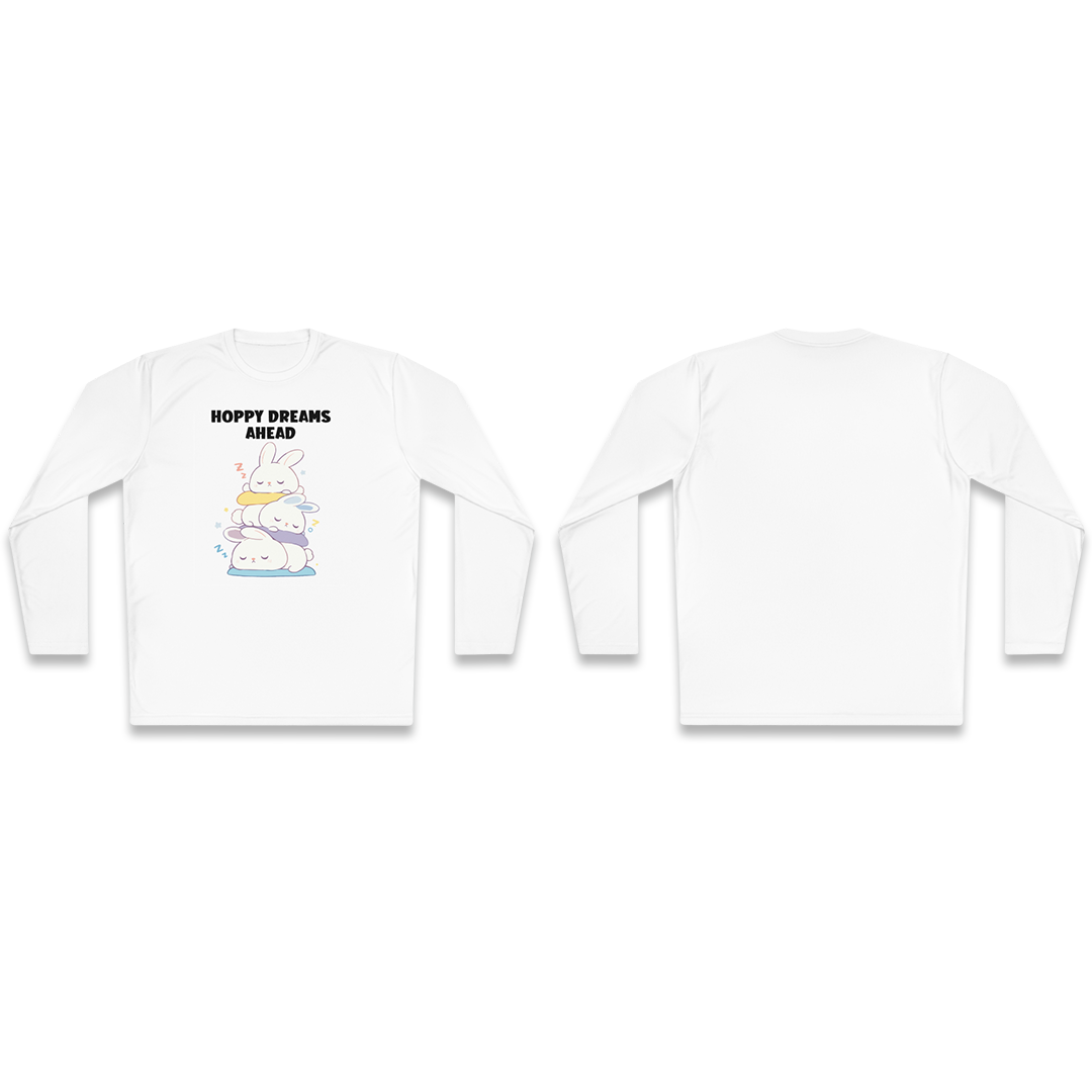 100% Cotton Long Sleeve Tee | Kawaii-Bunny-003