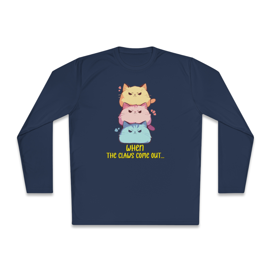 100%纯棉长袖T恤 | Kawaii-Cat-001 