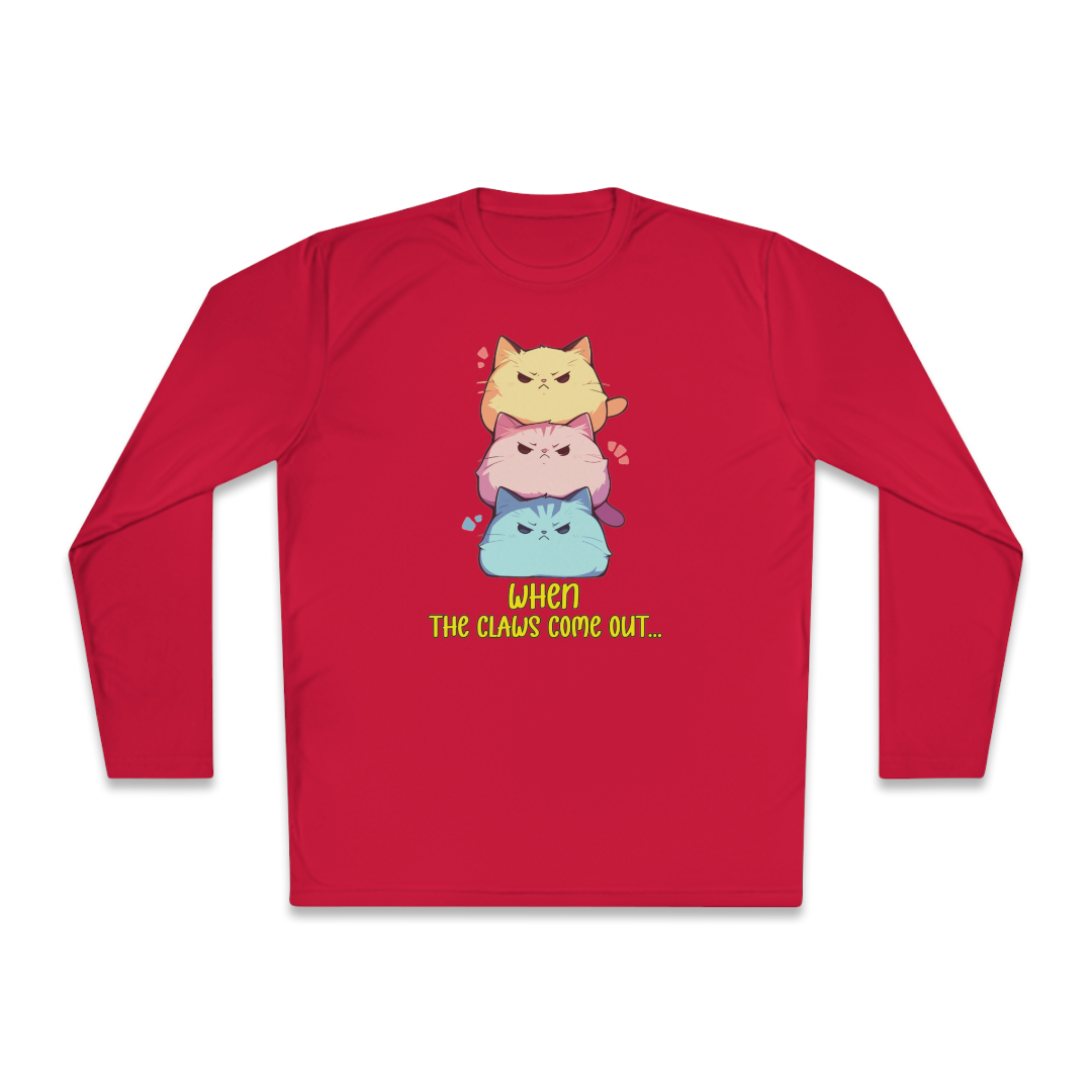 100%纯棉长袖T恤 | Kawaii-Cat-001 
