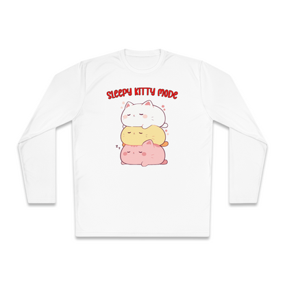 100% Cotton Long Sleeve Tee | Kawaii-Cat-003