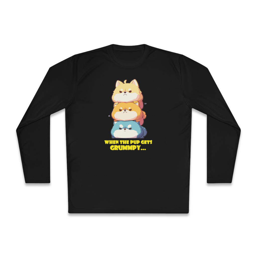 100%纯棉长袖T恤 | Kawaii-Dog-001 