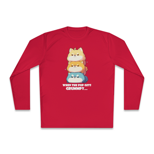 100% Cotton Long Sleeve Tee | Kawaii-Dog-001