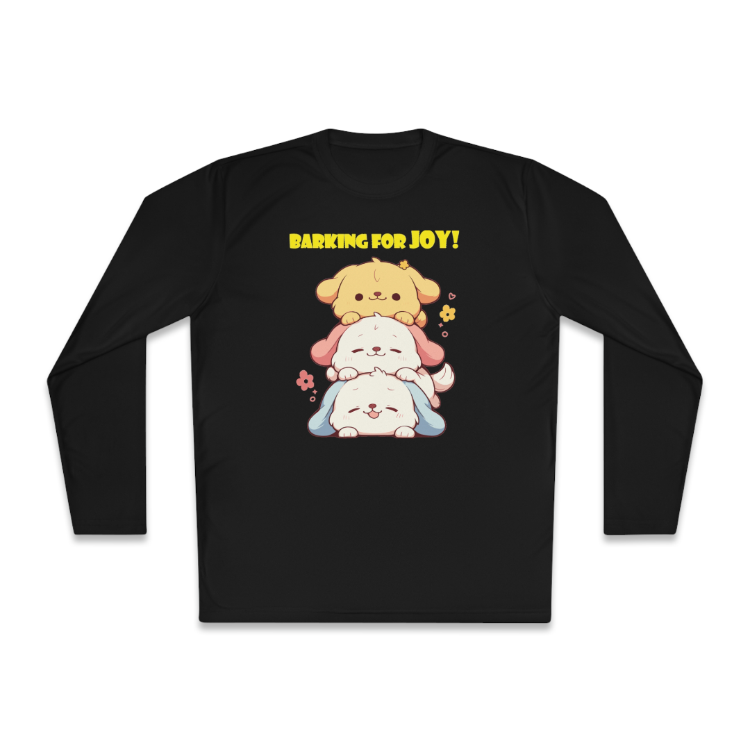 100%纯棉长袖T恤 | Kawaii-Dog-002 