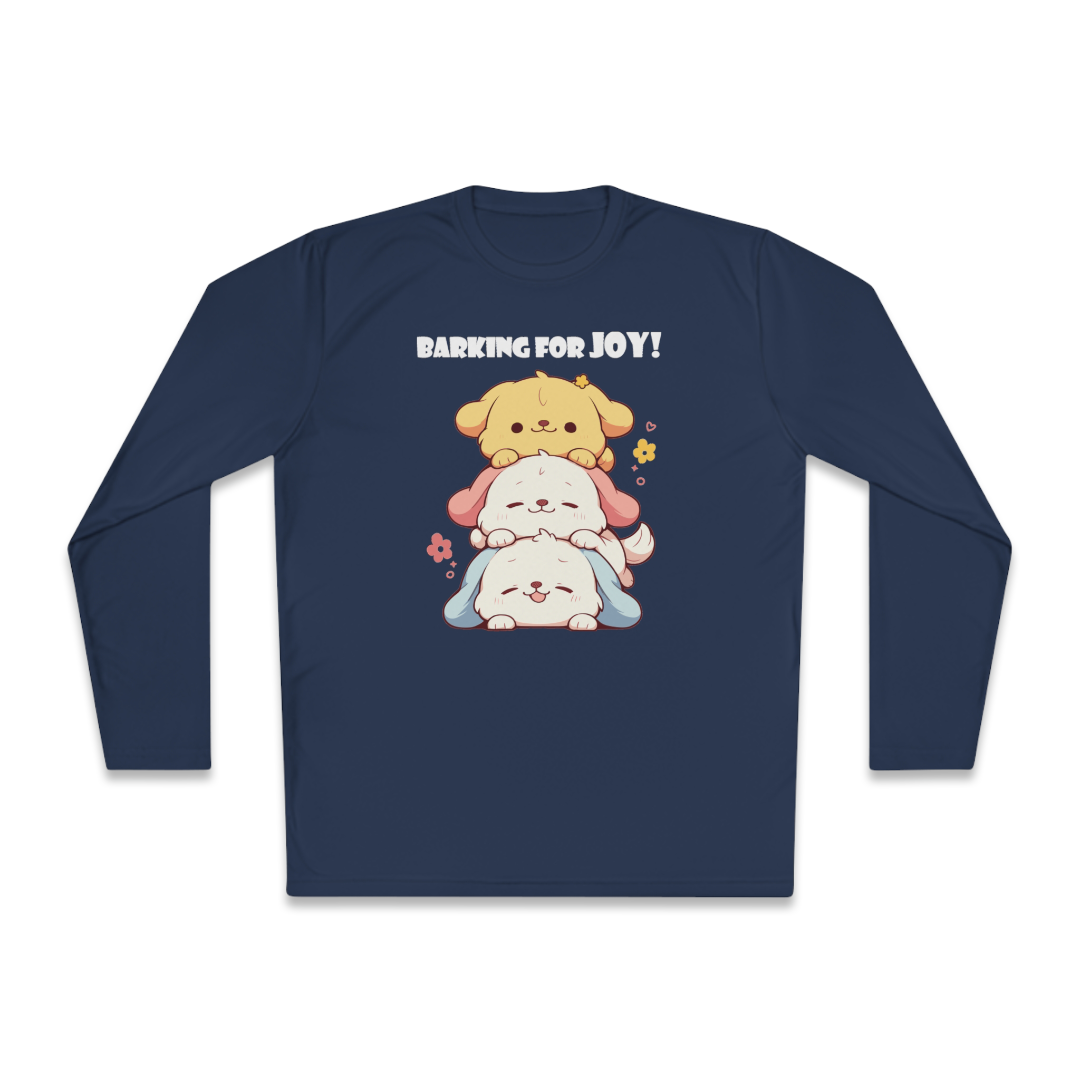 100%纯棉长袖T恤 | Kawaii-Dog-002 