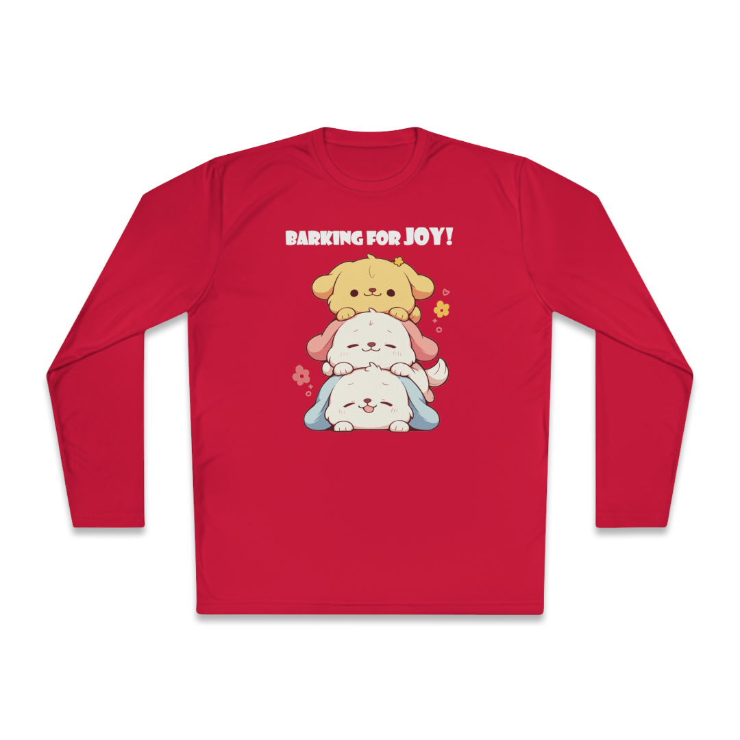 100% Cotton Long Sleeve Tee | Kawaii-Dog-002