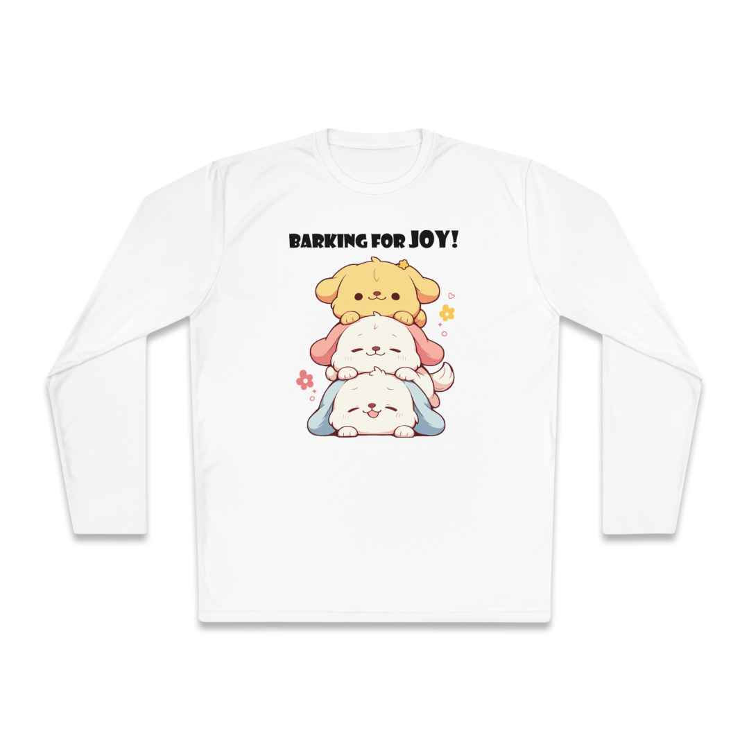 100%纯棉长袖T恤 | Kawaii-Dog-002 