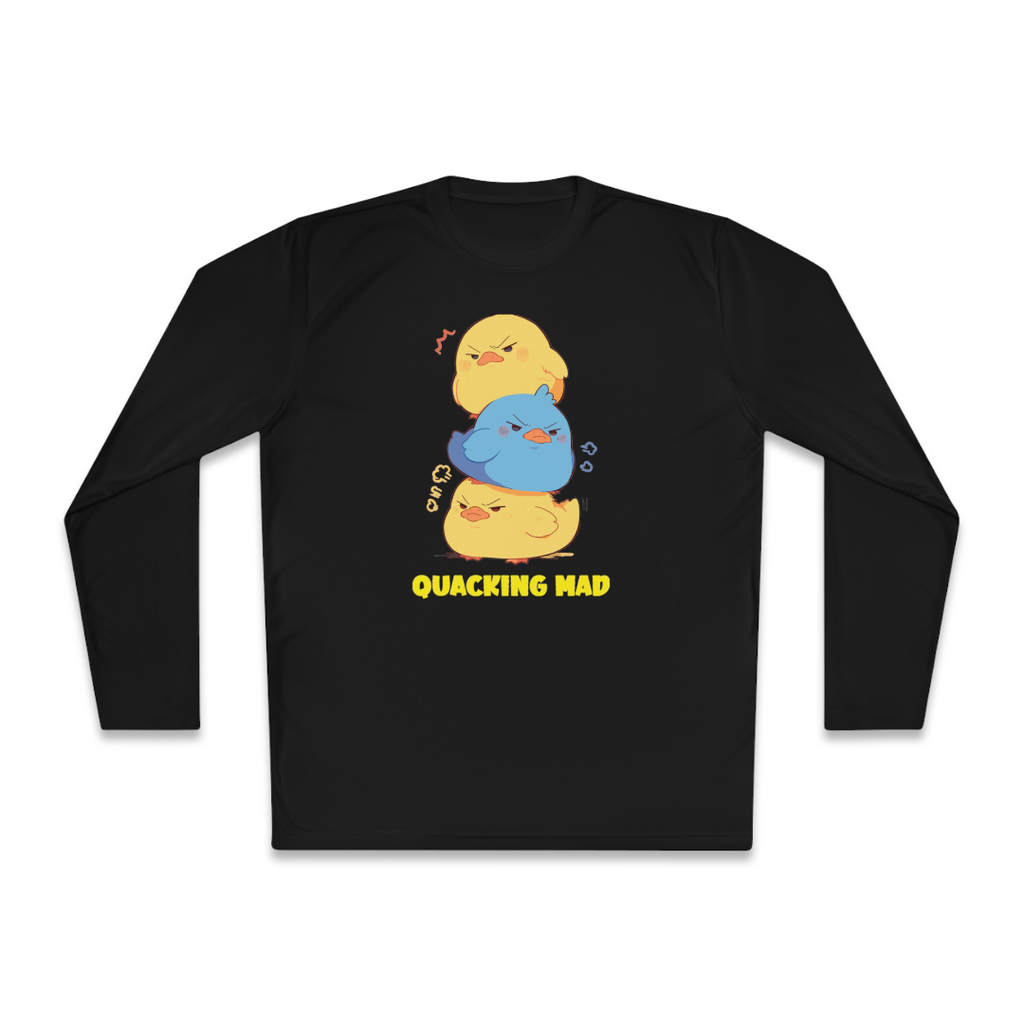 100%纯棉长袖T恤 | Kawaii-Duck-001 