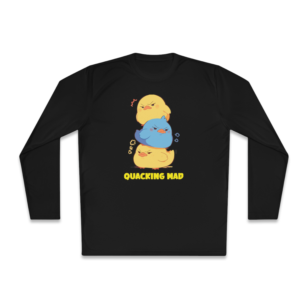 100% Cotton Long Sleeve Tee | Kawaii-Duck-001