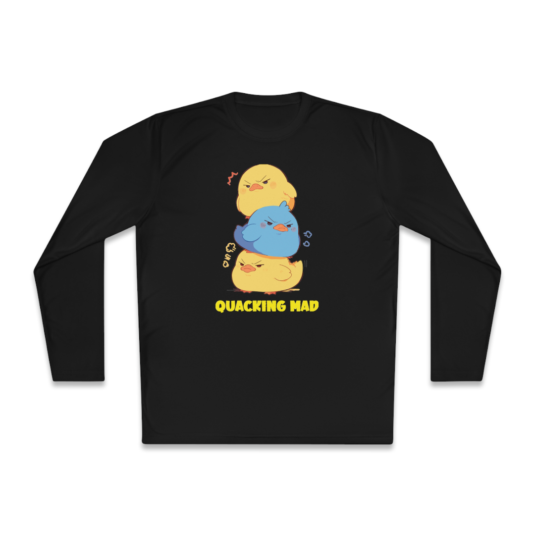 100%纯棉长袖T恤 | Kawaii-Duck-001 