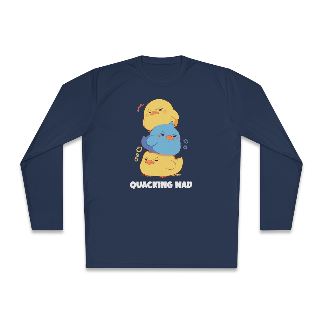 100% Cotton Long Sleeve Tee | Kawaii-Duck-001