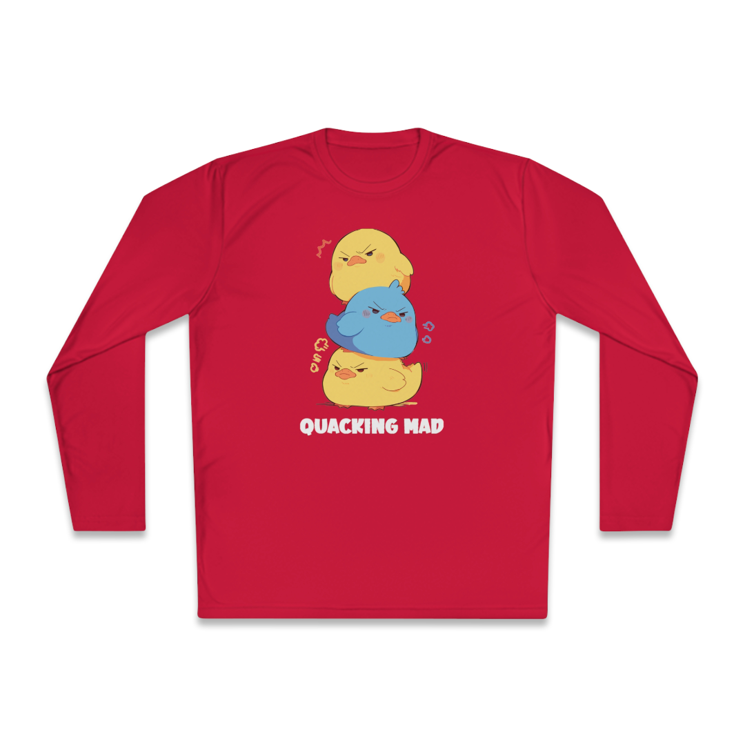 100%纯棉长袖T恤 | Kawaii-Duck-001 