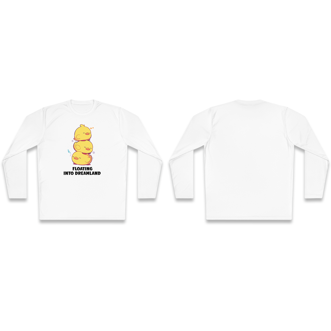 100% Cotton Long Sleeve Tee | Kawaii-Duck-003