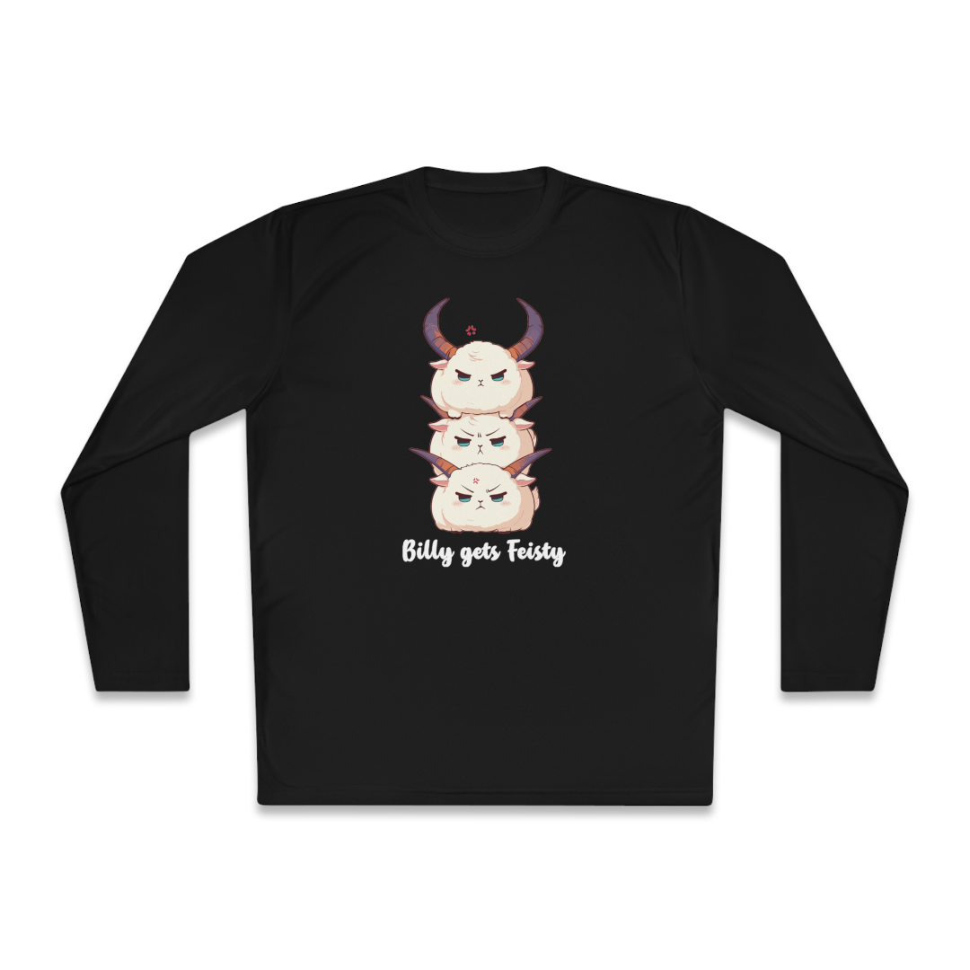 100% Cotton Long Sleeve Tee | Kawaii-Goat-001